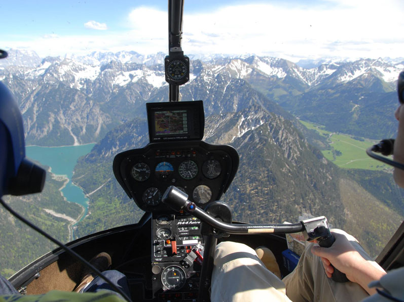 Helicopter flight over Munich and the Bavarian Foothills to Neuschwanstein Castle