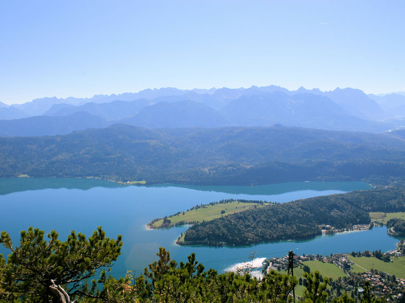Tegernsee Boat-trip and Herzogstand Hiking